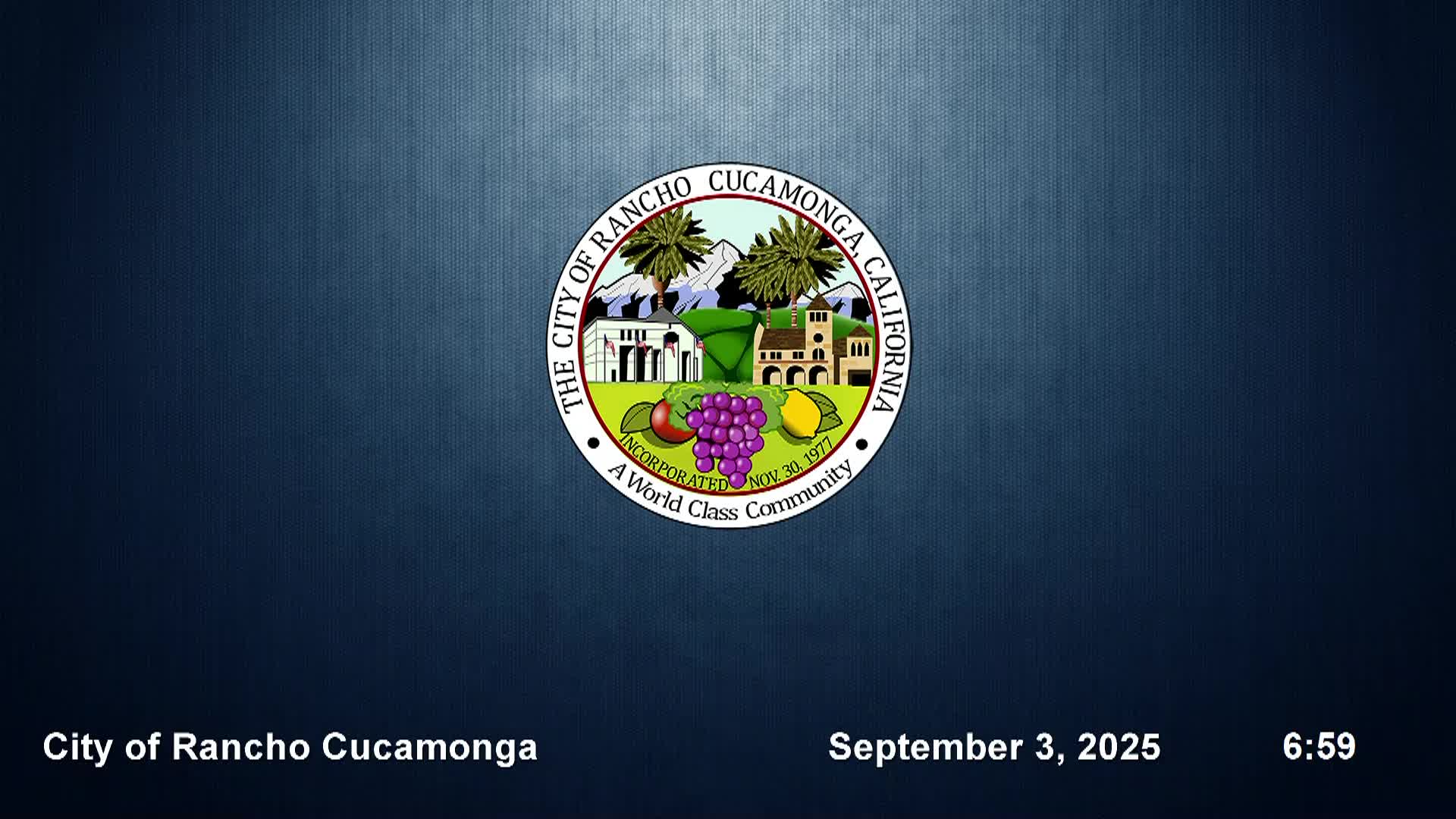 Thumbnail image for City Council Meeting September 3, 2025
